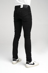 Męskie spodnie jeansowe zwężane LEE LUKE SLIM TAPERED CLEAN BLACK L719HFAEz