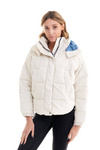 Damska kurtka puchowa LEE PUFFER JACKET OFF WHITE L56VVCMK