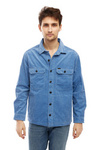 Męska koszula LEE JUMBO CORD OVERSHIRT BLUE L68DDC98