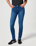 Damskie spodnie jeansowe rurki WRANGLER HIGH SKINNY AZURE SKY 112355898