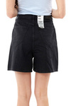 Damskie spodenki jeansowe LEE STELLA SHORT ULTRA HI BLACK DUNS L37ENECYA