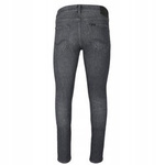Męskie jeansy zwężane LEE LUKE GREY USED L719FQSF