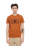Męski t-shirt LEE SS SEASONAL LOGO GRADY TAN L60LFEOX