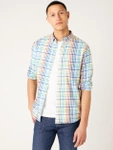 Męska koszula WRANGLER LS 1PKT BDOWN SHIRT WHITE W5A3OR989