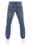 Męskie spodnie jeansowe zwężane WRANGLER TEXAS SLIM BLUE SKY W12SHN31X