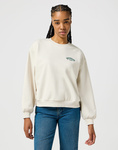 WRANGLER OVERSIZED SWEAT VINTAGE WHITE 112356457