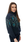 Damski sweter LEE GEOMETRIC CREW KNIT SKY CAPTAIN L52XSSHYA