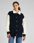 Damska kurtka LEE ELONGATED VARSITY JACKET NAVY L55IEX35
