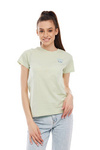 Damski t-shirt LEE TRIANGLE TEE SUMMER GREEN L40NEHNK