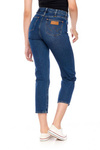 Damskie spodnie jeansowe proste WRANGLER THE RETRO AUTHENTIC DARK W22AGF080