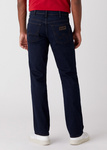 Męskie spodnie jeansowe proste WRANGLER TEXAS BLUE BLACK W12175001