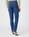 Męskie jeansy zwężane WRANGLER TEXAS SLIM THE STONE RIDE W12SYI39U
