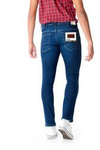Męskie jeansy rurki WRANGLER BRYSON BLUE BOUNCE W14XTX259