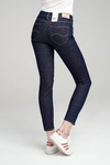 Damskie jeansy rurki LEE SCARLETT SELVAGE RINSE L526LY36
