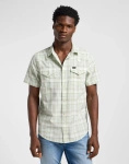 LEE SS WESTERN SHIRT MERCANTILE SAGE OMBRE 112364120