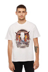 Męski t-shirt WRANGLER SS BULL TEE REAL WHITE W7ADGFXW1