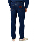 Męskie spodnie jeansowe zwężane WRANGLER LARSTON DARK WASH 112373151