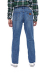 Męskie spodnie jeansowe zwężane WRANGLER TEXAS LIGHT WASH W12SCT30T