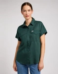 Damska koszula LEE DRAPEY SHIRT EVERGREEN 112350270