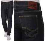 Męskie spodnie jeansowe zwężane LEE LUKE TOP BLUE L719DXTE