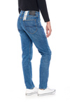 Męskie jeansy zwężane LEE AUSTIN MID WORN FOAM L733KNEQ