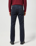 Męskie spodnie proste WRANGLER GREENSBORO DARK NAVY 112358044