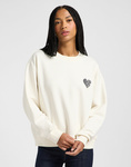 LEE RELAXED GRAPHIC CREW ECRU 112363841