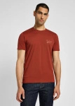 Męski t-shirt LEE MEDIUM WOBBLY LEE TEE SWEET MAPLE 112355588