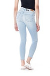 Damskie spodnie jeansowe rurki WRANGLER HIGH RISE BLUE JEAN BABY W27HGU95Y