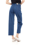 Damskie spodnie szerokie LEE FRONTIER MID JELT BLUE L31RKEGT