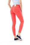 Damskie spodnie jeansowe rurki LEE SCARLETT CROPPED CAYENNE L30CFR75