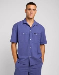 Męska koszula LEE 2 POCKET CAMP SHIRT SURF BLUE 112349498