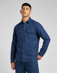 Męska koszula LEE WORKER SHIRT MARINE L68HDV54