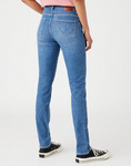 Damskie jeansy slim WRANGLER SLIM WAY OUT WEST W26LXR44T