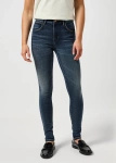 Damskie spodnie jeansowe rurki WRANGLER HIGH SKINNY HARMONY BLUES 112355900