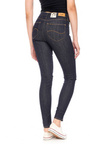 Damskie spodnie jeansowe rurki LEE SKYLER DARK BLUE L308SV45