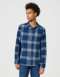 Męska koszula WRANGLER OVERSHIRT BLACK IRIS 112355053