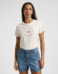 LEE SMALL LEGENDARY TEE ECRU 112339107