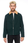 Męska kurtka przejściowa LEE WOOL JACKET DK BOTTLE GREEN L87SCSBB