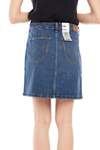 Damska spódnica LEE BUTTON FLY A LINE SKIRT DARK BUXTON L38MMWMN