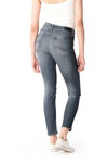 Damskie spodnie jeansowe slim LEE ELLY GREY USED L305FQSF