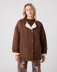 Kurtka przejściowa WRANGLER REVERSIBLE SHERPA JACKET CARAFE BROWN W4T3W3XEP