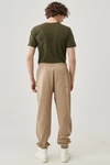 Męskie spodnie luźne LEE SWEAT PANT CLAY L74JRZ56