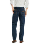 Męskie jeansy proste WRANGLER TEXAS BLUE BLACK W12104001
