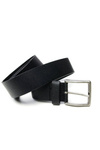 Pasek skórzany WRANGLER LOGO LOOP BELT BLACK W0L9US100