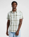 LEE BUTTON DOWN SS CONCRETE SAGE 112363900