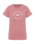 LEE SMALL LEGENDARY TEE DARK MAUVE 112339109