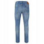 Męskie spodnie jeansowe zwężane LEE LUKE BROKEN BLUE L719RONK