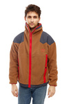 Męska kurtka WRANGLER BOMBER JACKET CAMEL BROWN W4E0XOH16