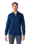 WRANGLER FLAP SHIRT USED INDIGO W5A5MTXTE